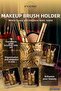 Makeup Organizer, Makeup Brush Holder, Makeup Organizer Set, Gold Antique Finish, Model 12 - 4
