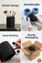 Makeup Organizer Makeup Brush Holder Makeup Organizer Organizer Black Color Model 91 - 8