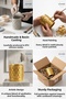 Makeup Organizer Makeup Brush Holder Makeup Organizer Organizer Gold Color Model 81 - 8