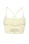 Sarı Sırt Pencere/Cut Out Detaylı Destekli/Şekillendirici Askılı Örme Spor Sütyeni THMSS25SS00010 - 8