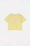 Sarı-Yeşil 2'li Kız Çocuk Baskılı Örme T-Shirt TKDSS26TS00053 - 11