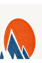Hooded Sweatshirt Ski Themed Printed Long Sleeve - 6