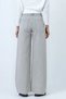 Women's Light Gray High Waist 5-Pocket Baggy Jeans - 3