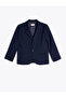 Classic Lapel Pocket Detail Long Sleeve Button down Blazer School Jacket - 3