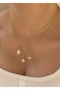Yonca Cat's Eye North Star Women's Combination Necklace - 3