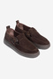 Brown Genuine Leather Women's Summer Casual Shoes, Women's Casual Shoes - 2
