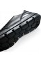Men's Leather Vibration Supported Comfort Casual Shoes 21027S - Black - 44 - 3