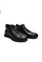 Women's Leather Casual Boots 1458-2 - Black - 41 - 5