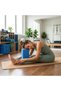 Blue Eva Foam Yoga Block-Supporting Pilates Block- Stretchy and Balance Wedge-Yoga Wedge-Home Fitness - 5