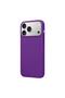 Apple iPhone 18 Pro Max Compatible Case Velvet Erasable Launch Case Deep Purple - 4