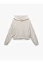 Soft Textured Long Sleeve Hooded Pajama Top - 3