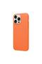 Apple iPhone 12 Pro Max Compatible Case with Velvet Inside and Erasable Launch Case Orange - 4