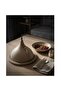 Ivory Conical Dessert & Dates Stand with Tassel – 12 Inch Ramadan & Eid Table Decor Holder