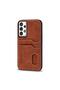 Samsung Galaxy A73 5g Compatible Case with Card Holder Luxury Leather Case Brown - 2