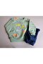 Baby Boy 100% Cotton Top and Bottom Set - 2