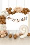 Retro Colors Big Balloon Chain and 9 Year Old Birthday Set - 2