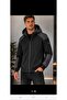 Brada Black with Zipper, Hooded and Mont - 6