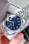 Original Men's Wristwatch 3Atm Waterproof Silver Color Steel Band Dke2001C5 - 5