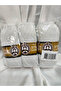 Star Lurex White Hand Knitting Yarn (3 Pieces) - Color: 000g