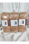 Deluxia Beige Hand Knitting Yarn (3 Pieces) - Color: 079 - 2