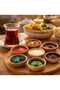 Cappadocia Pottery 6-Piece Bowl Set: Snack Bowl & Sauce Bowl & Jam Bowl & Coffee Bowl with Turkish Delight Bowl - Mix - 3