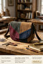 Genuine Suede Leather Women's Daily Small Size Bag - 3