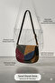 Genuine Suede Leather Women's Daily Small Size Bag - 4