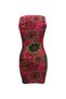Rochie de vară cu modele florale - 4