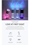 مرطب هواء صغير محمول مزود بإضاءة ليلية دوارة 360 درجة، مرطب هواء يعمل بمنفذ USB، لون وردي - 3