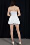 Strapless Mini Dress with Shorts Inside Model - 2