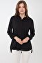 Women's Koton Long Shirt Black - 7