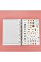Premium Undated Agenda – 17X24 Hard Cover, Spiral Bound, 4 Colors, with Stickers - 5