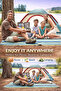 Large Picnic Mat Waterproof Outdoor/Indoor (200 x 150 cm) - 6
