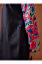 Floral Sleeves Lycra Full Covered Swimsuit - Navy Blue - Swimsuit Bella - 6
