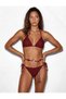 Drawstring Bikini Bottom with Tie Sides - 3