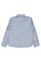 Sailboat Embroidered Straw Fabric Shirt for 6-9 Years Old - Blue - 4