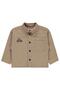 Printed 2-5 Years Old Shirt - Beige 5-6 Years Old