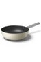 Cookware 50's Style 30 cm Wok Pan Cream