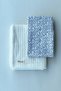 Knitted Pattern Baby Pique Organic Cotton Baby Blanket Ecru 100% Organic Muslin Set