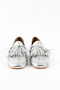 Genuine Leather Lamé Ballet Flats Shoes - Z263013 - 3