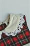 Baby Girl Red Plaid Dress with Bloomers - 7