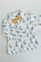 Sailboat Suspender Pants Set - 6