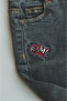 Patch Detail Slim Fit Jeans - 2