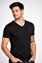 Slim Fit 100% Organic Cotton V-Neck Slim Fit T-Shirt - 3