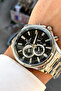 Father's Day Gift Original 24 Months Guarantee2 Silver Color Black Dial Steel Men's Wristwatch - 3