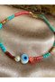 Nazar Beaded Colorful Necklace (Nazar Color May Vary) - 3