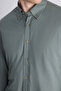 Ds Damat Comfort Khaki Knitted Shirt - 2