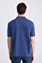 Ds Damat Regular Fit Petrol Pike Textured 100% Cotton T-Shirt - 3