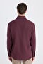 Ds Damat Comfort Burgundy Gabardine Shirt - 3
