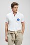 111040244 Gavın Smart Men's Polo Neck T-Shirt Men's T-Shirt White - 5